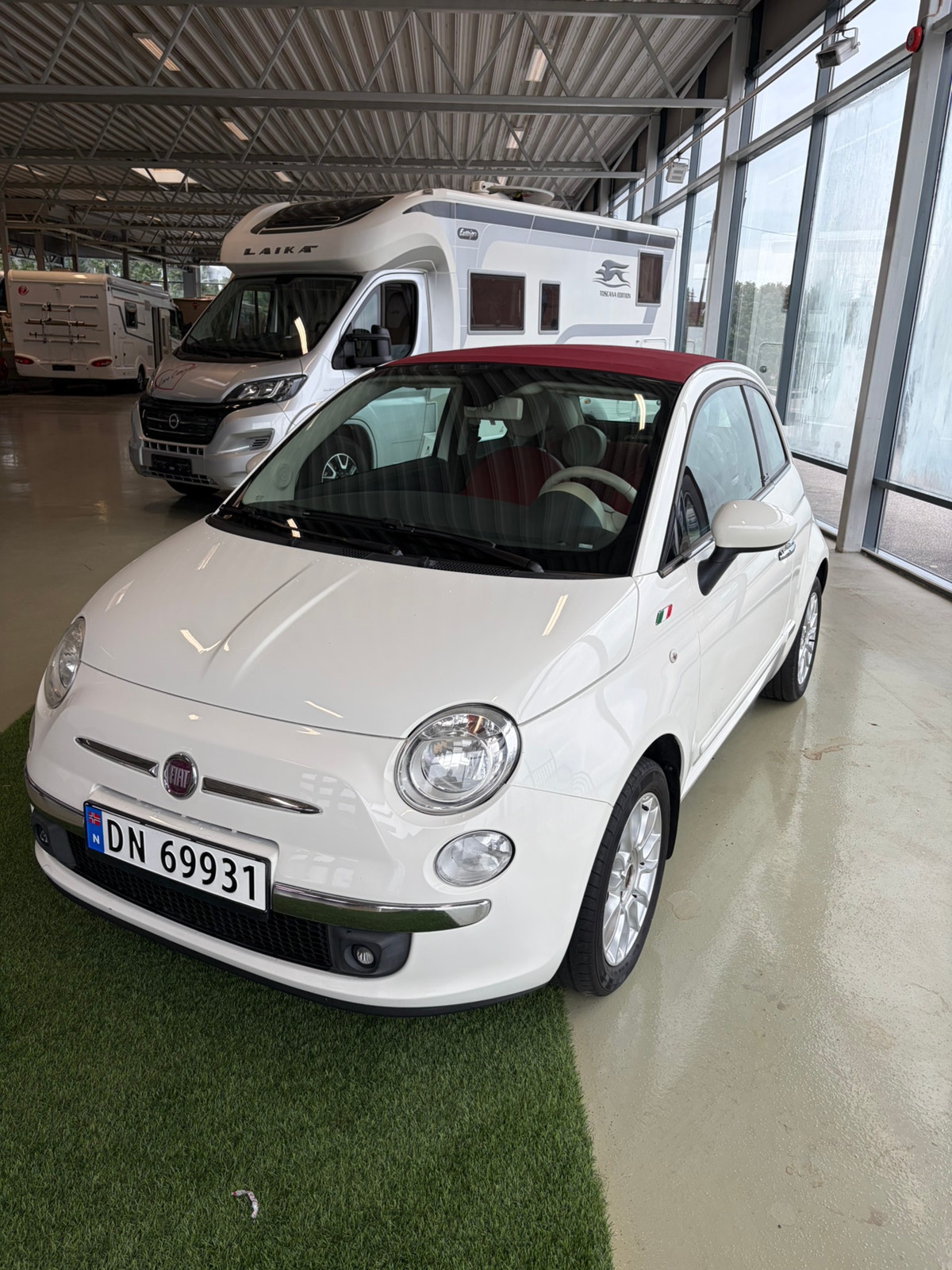 Fiat 500C 1.2 8V Manual, 69hp, 2011