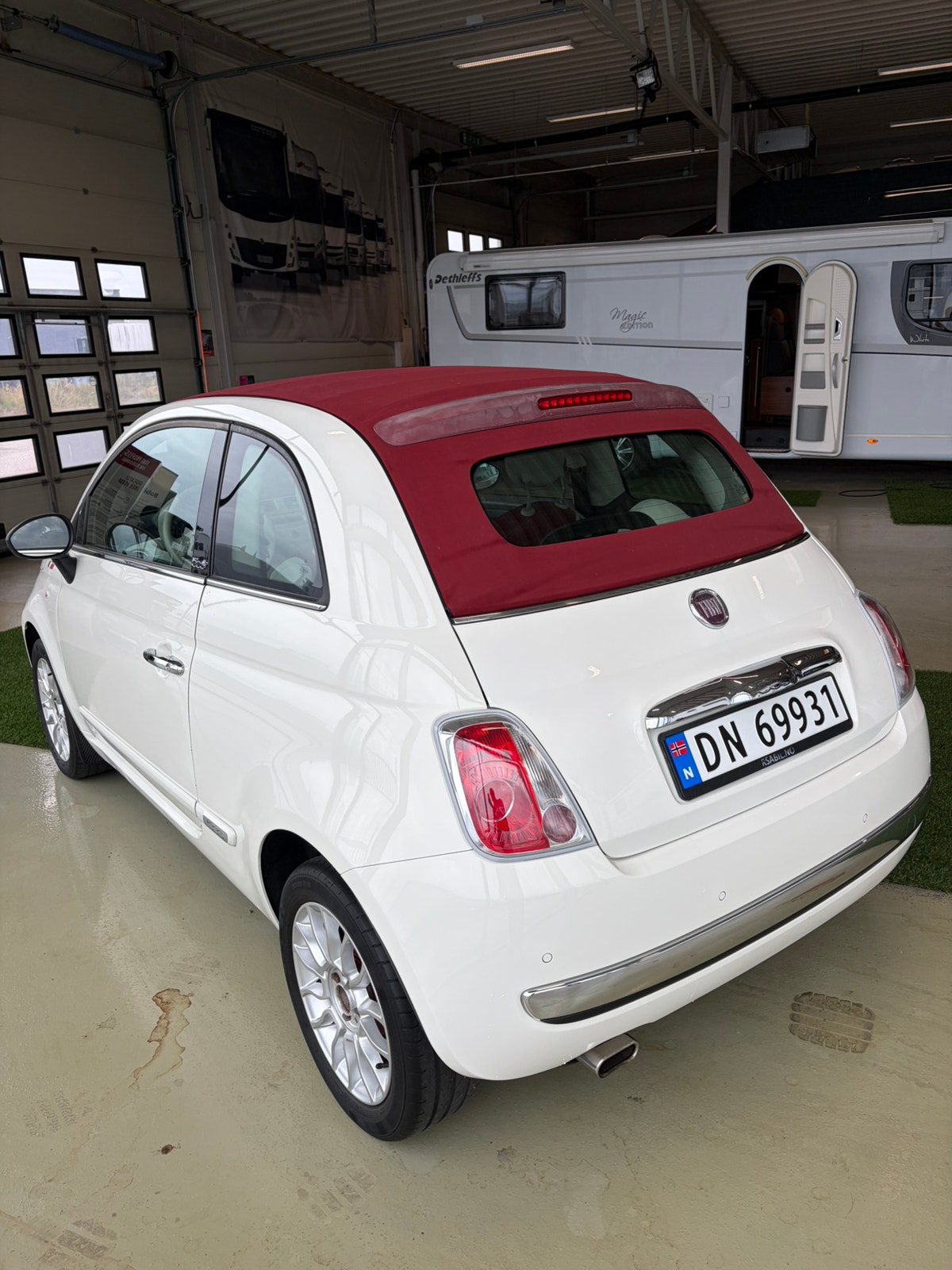Fiat 500C 1.2 8V Manual, 69hp, 2011