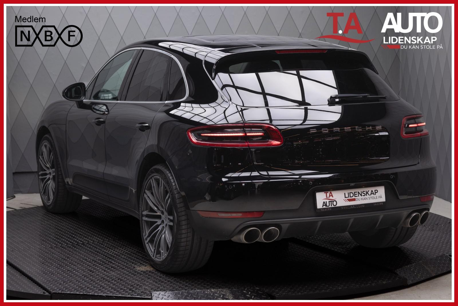Porsche Macan S PDK, 7-trinn, 340hk, 2015
