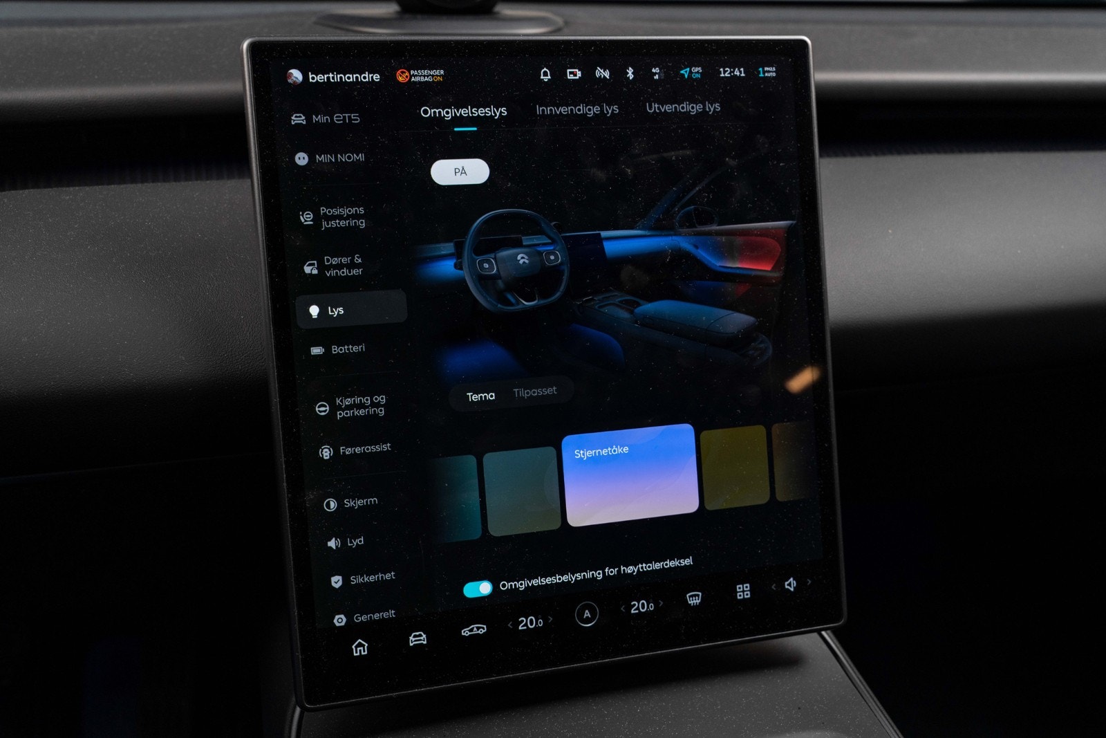 NIO ET5 Standard Range, 490hk, 2025