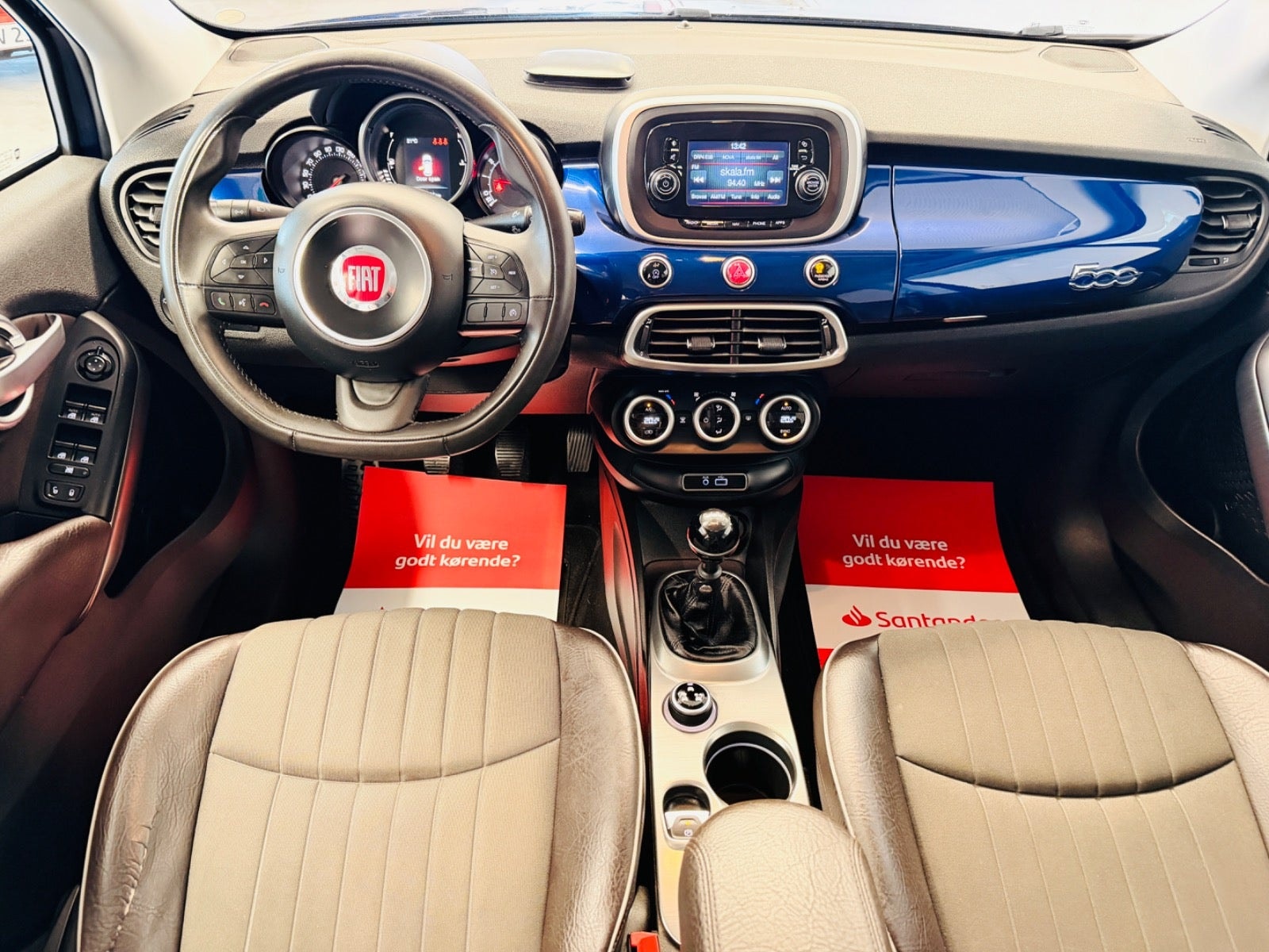 Fiat 500X 1.4 16V MultiAir Manual, 6-trins, 140ps, 2015