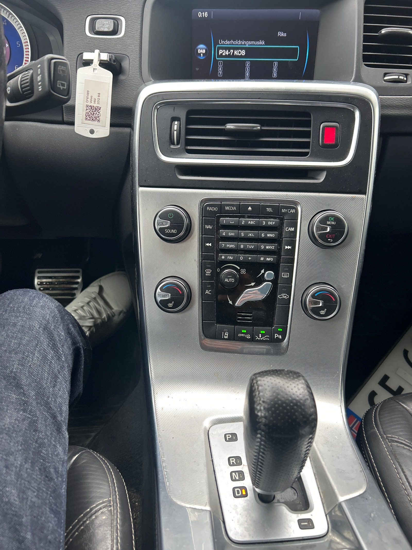Volvo V60 D3 Geartronic, 6-trins, 163ps, 2012