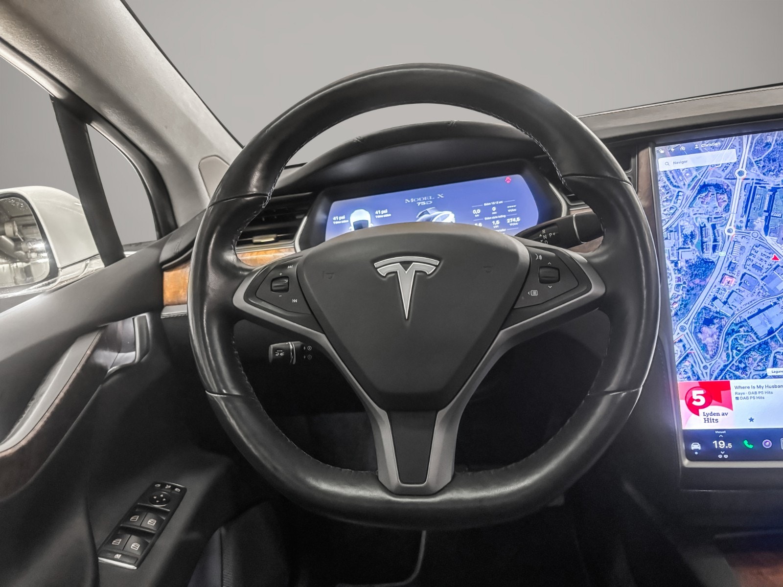 Tesla Model X 75D, 525ps, 2018