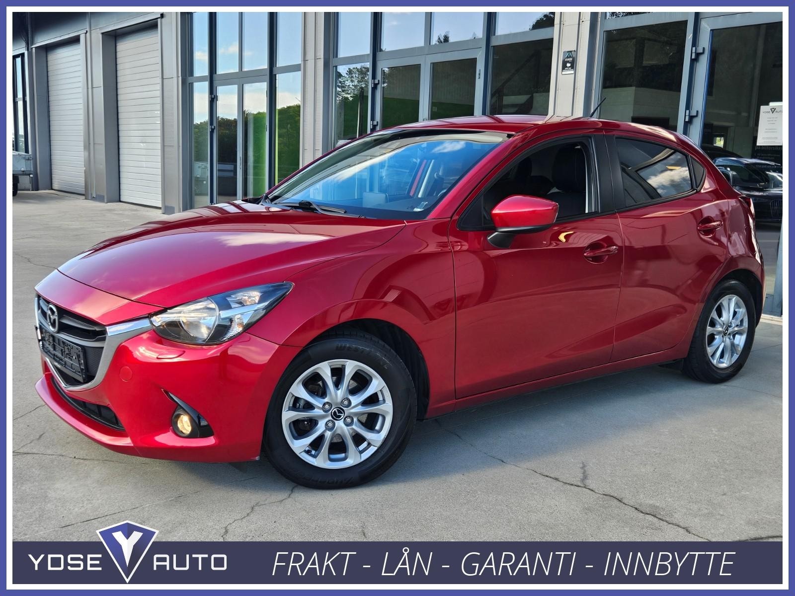 Mazda 2 5-door 1.5  SKYACTIV-G Automatic, 6-trins, 90ps, 2016