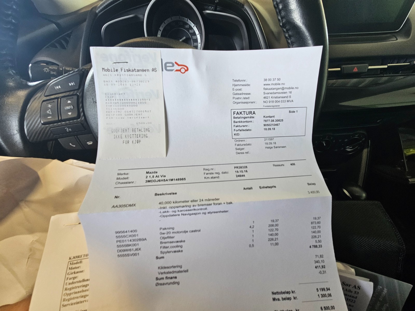 Mazda 2 5-door 1.5  SKYACTIV-G Automatic, 6-trins, 90ps, 2016