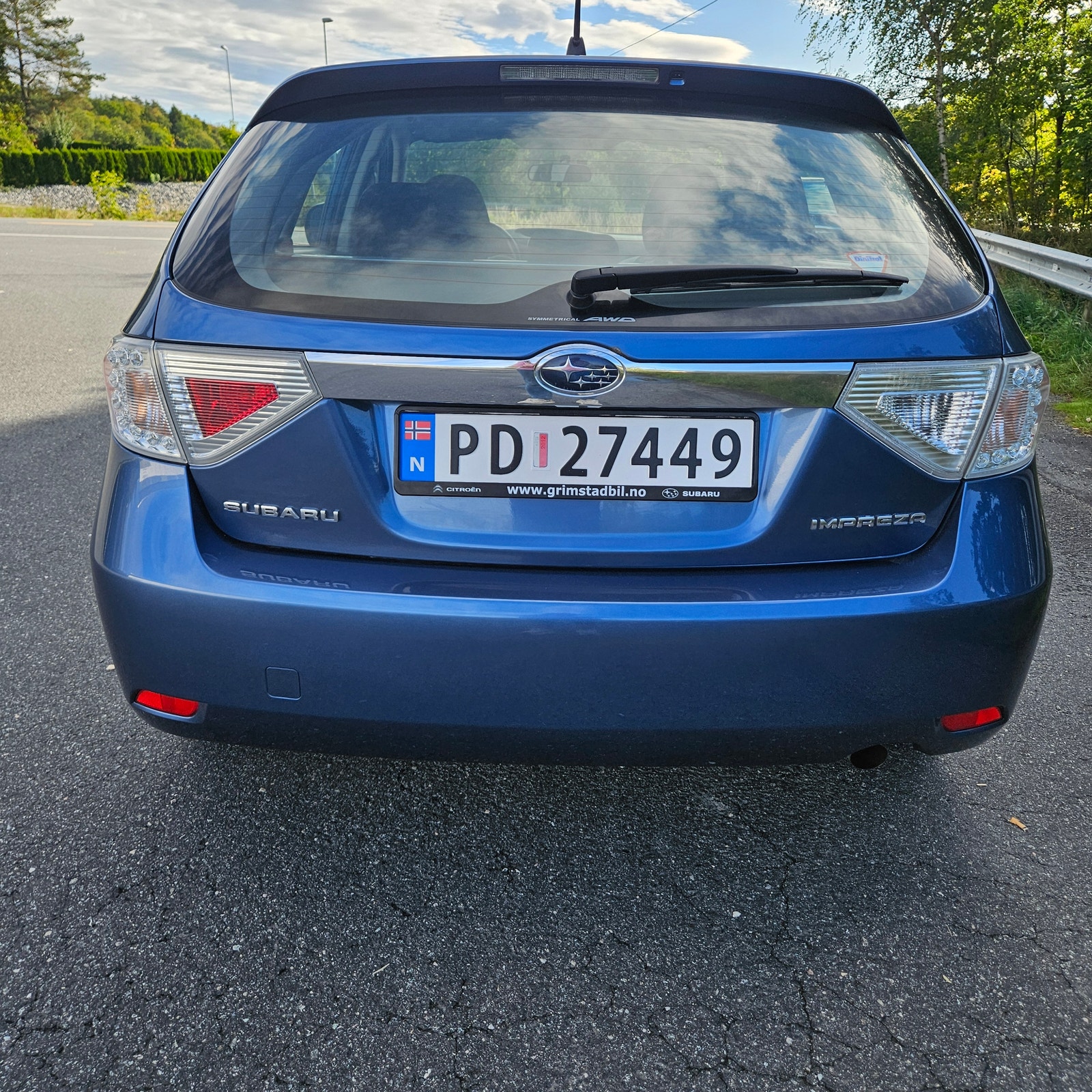 Subaru Impreza 2.0 4WD Automatic, 4-trins, 150ps, 2008