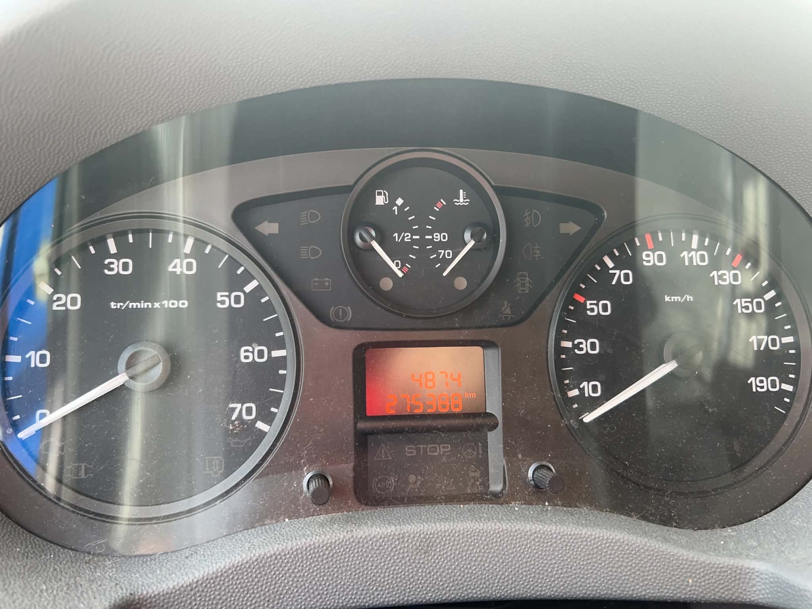 Citroën Jumpy Van 2.0 HDi Manual, 6-trins, 128ps, 2012