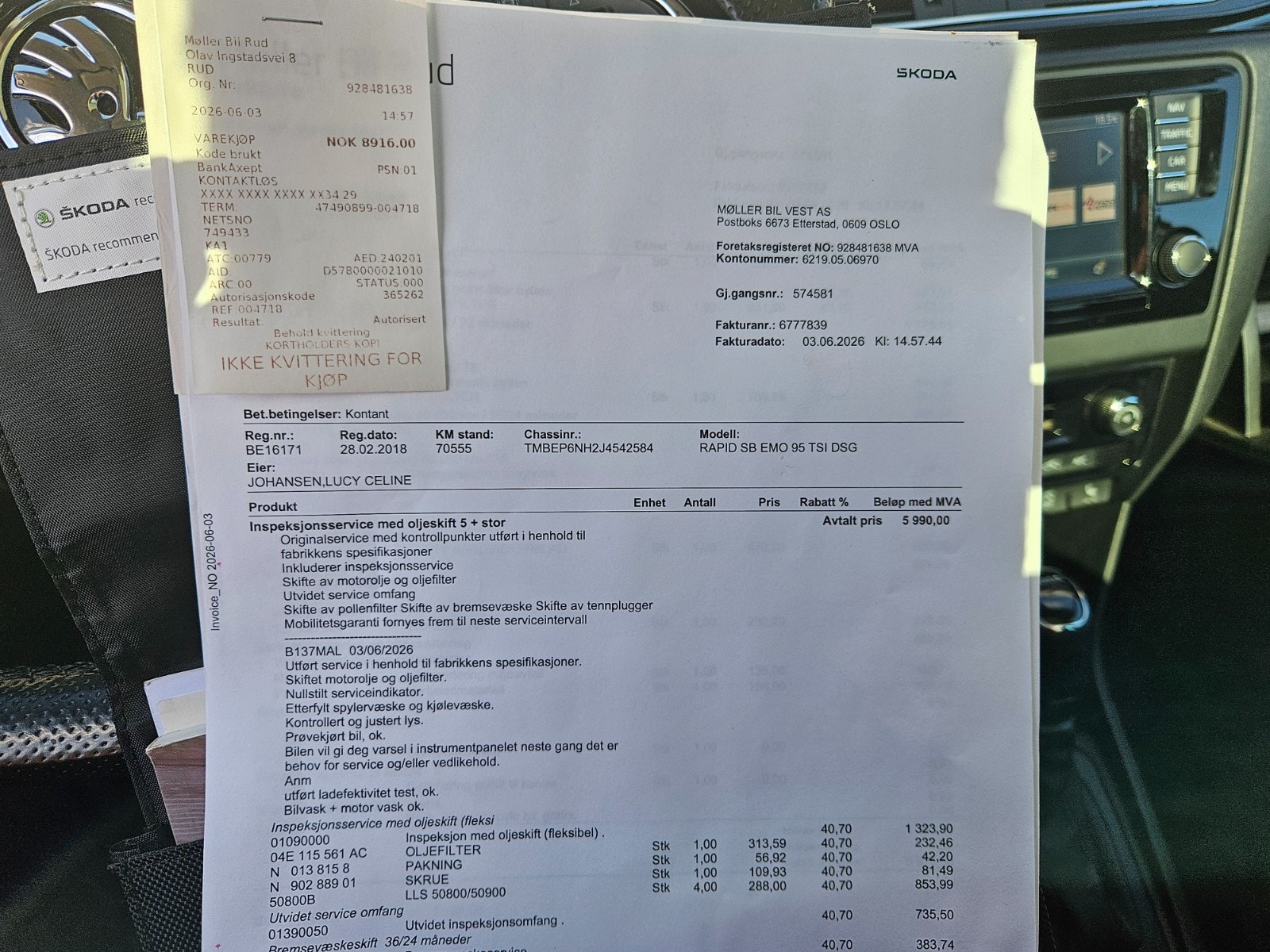 Škoda Rapid Spaceback 1.0 TSI DSG sekvensiell, 7-trinn, 95hk, 2018