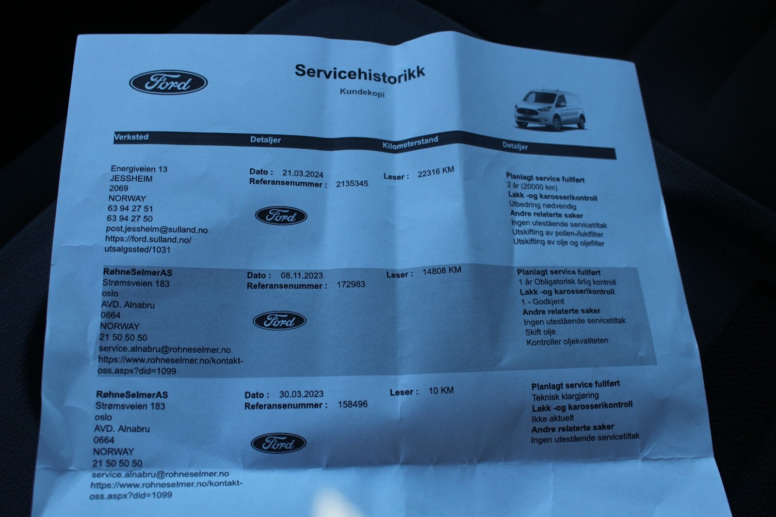Ford Transit Connect 240 LWB 1.5 EcoBlue SelectShift, 8-trinn, 100hk, 2023