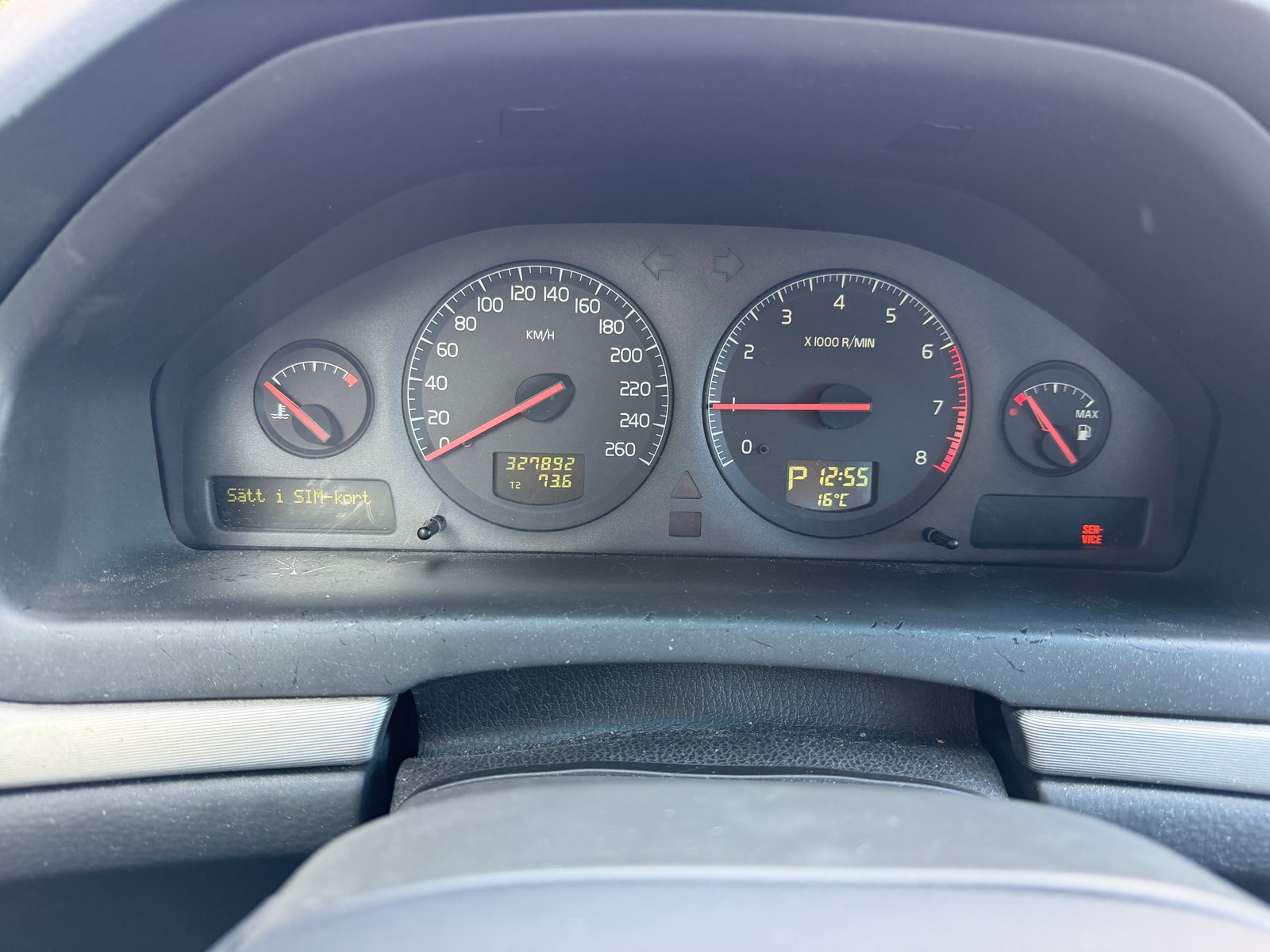 Volvo S80 2.0T Automatic, 180hp, 2001