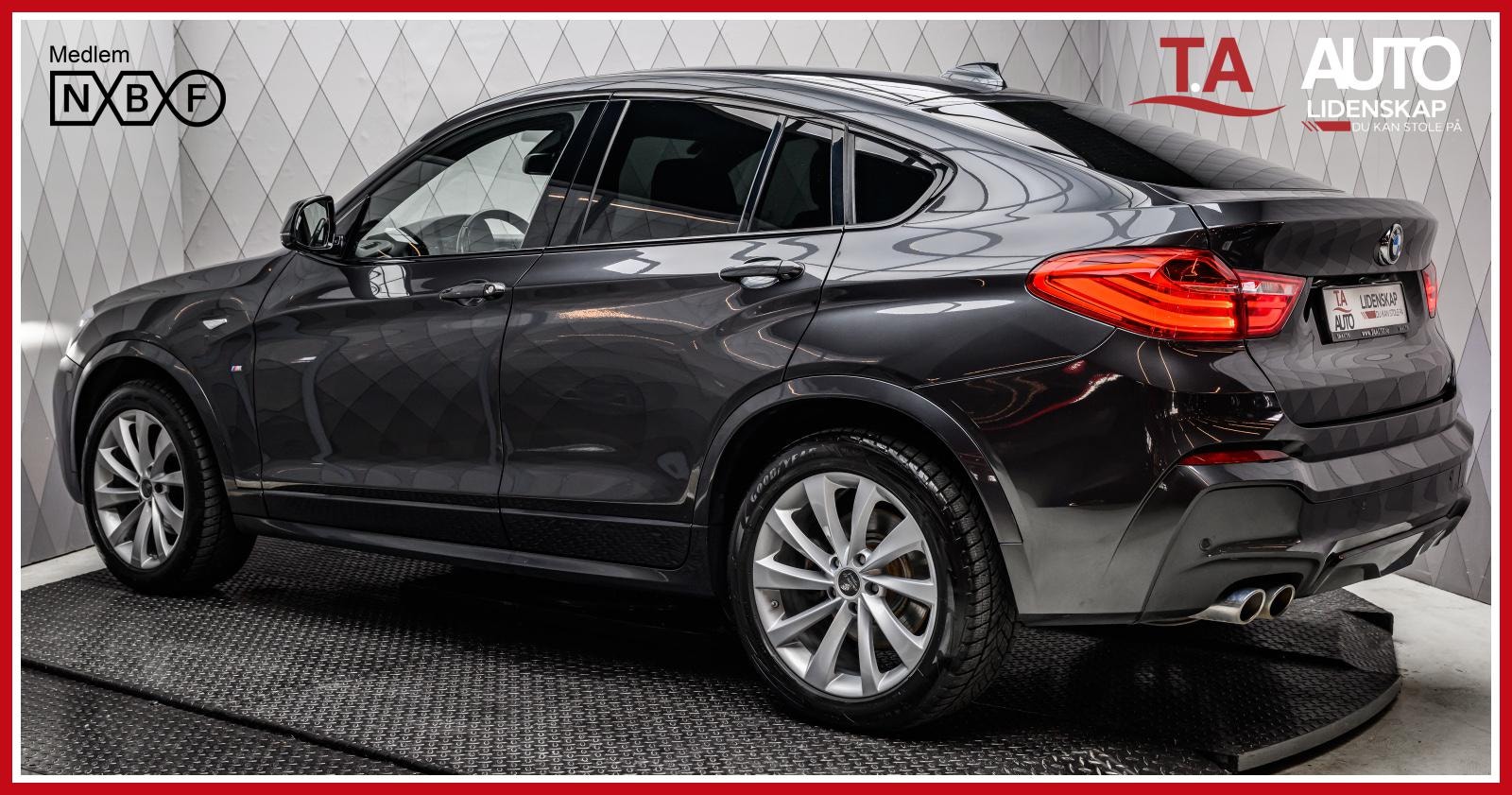 BMW X4 xDrive30d M Performance Steptronic, 277hk, 2017