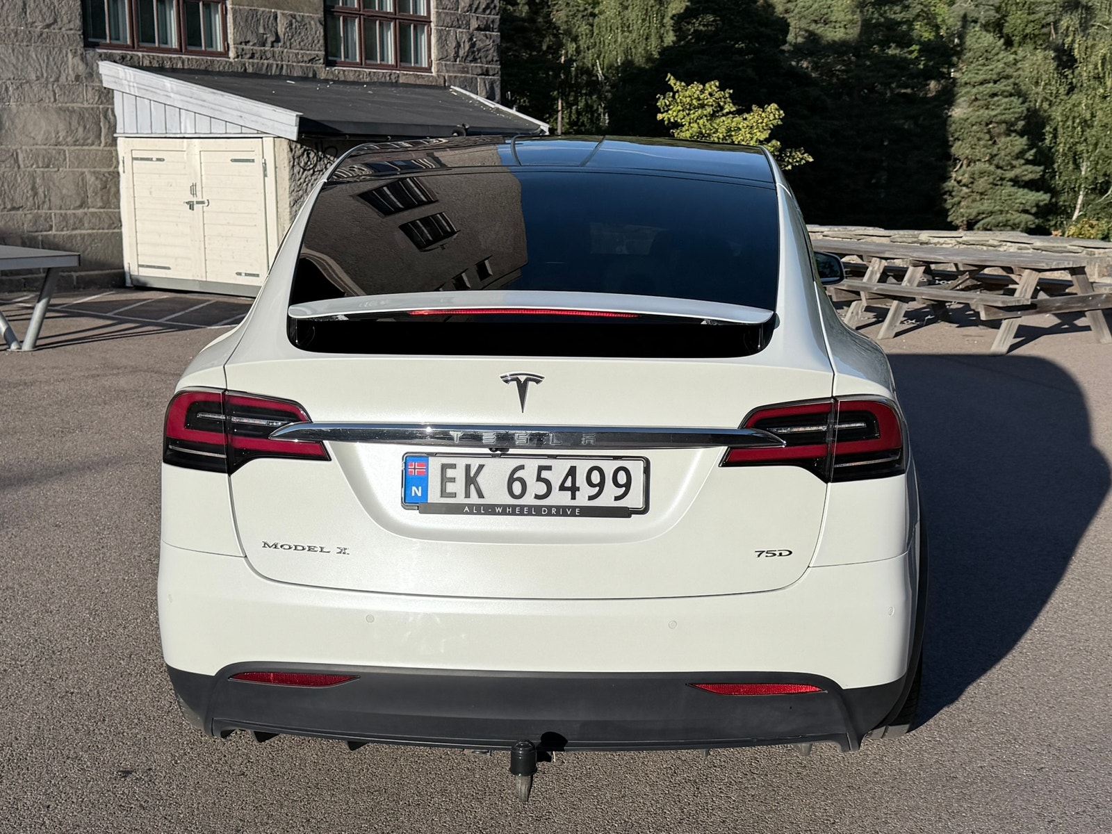 Tesla Model X 75D, 525hp, 2017