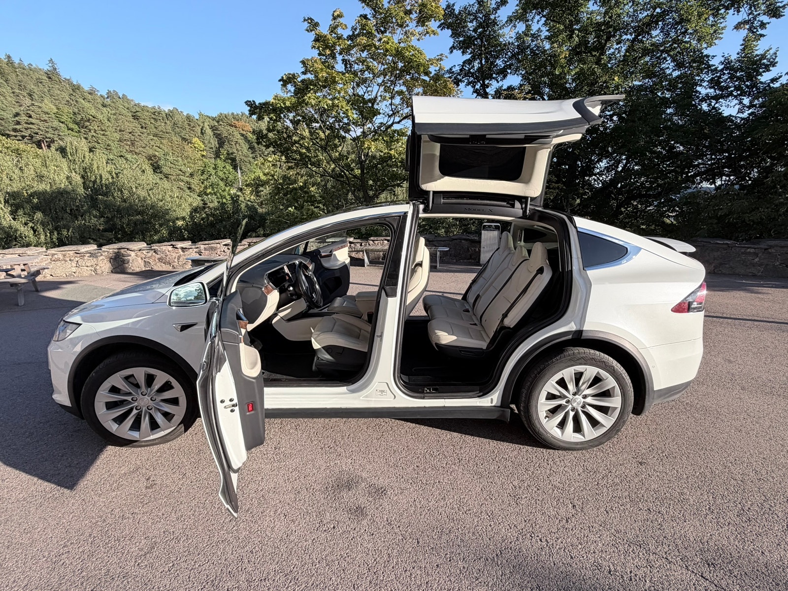 Tesla Model X 75D, 525hp, 2017