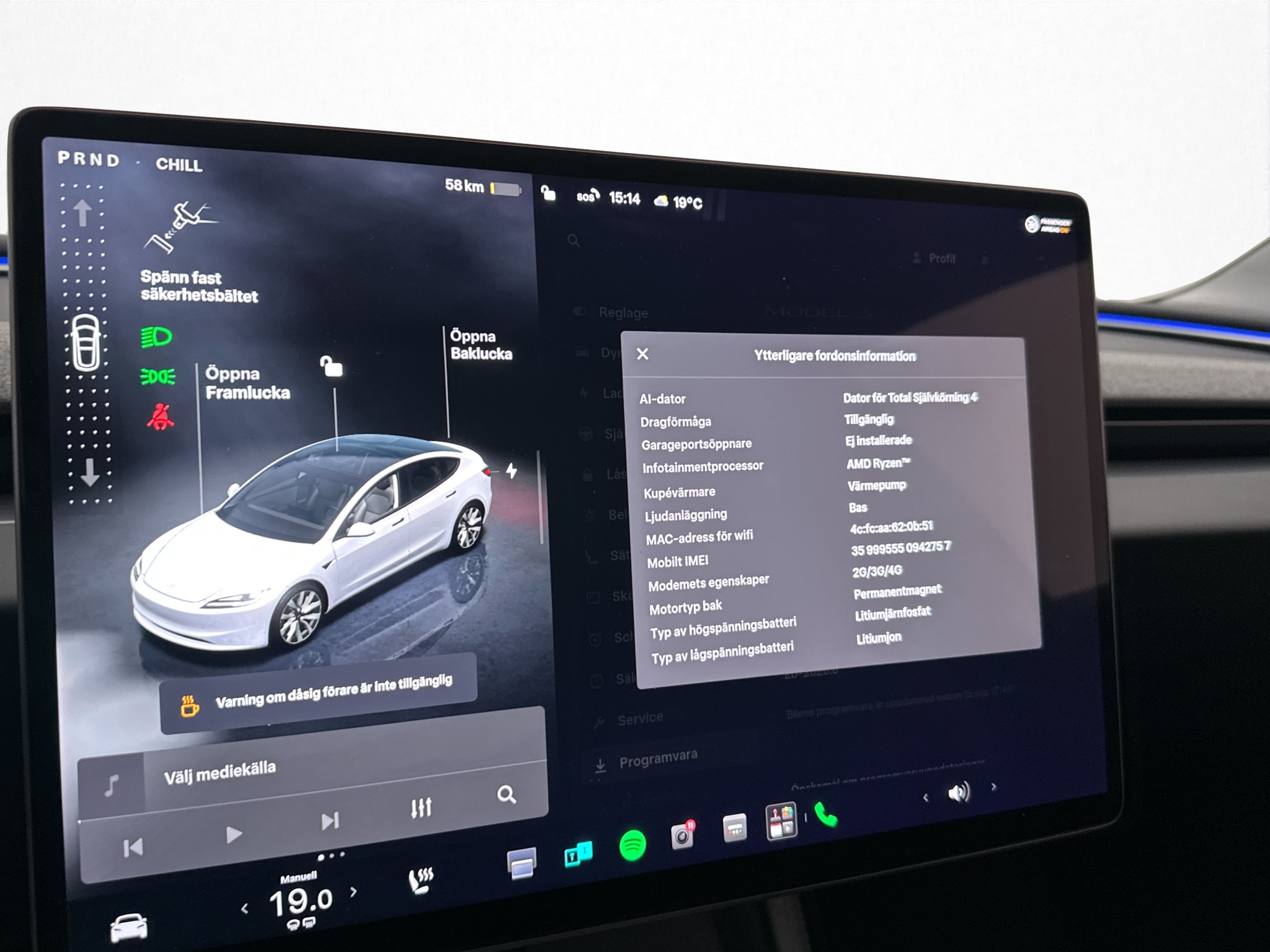 Tesla Model 3 Standard Range, 283ps, 2024