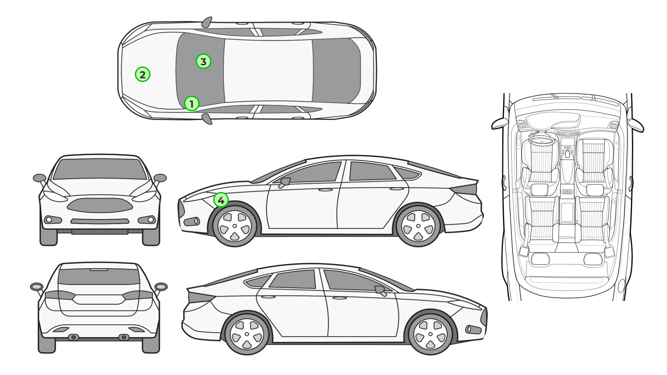 Tesla Model 3 Standard Range, 283ps, 2024