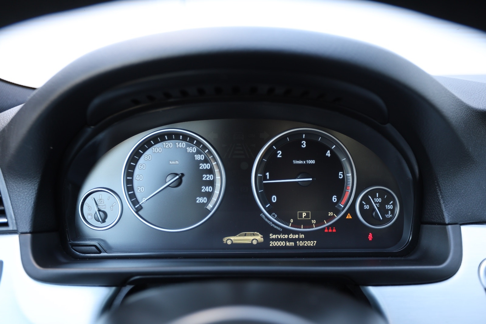 BMW 520d xDrive Touring Steptronic, 163hp, 2014