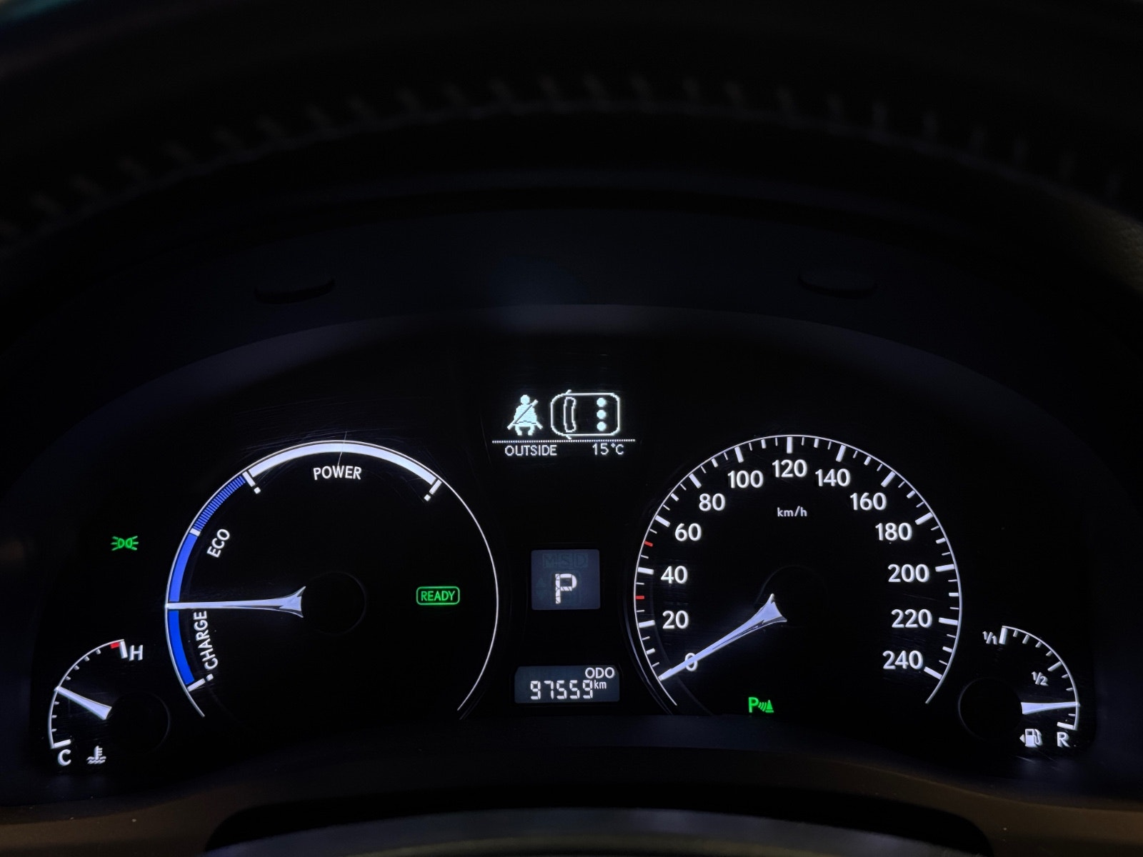 Lexus RX 450h AWD 3.5 V6 AWD CVT, 299ps, 2012