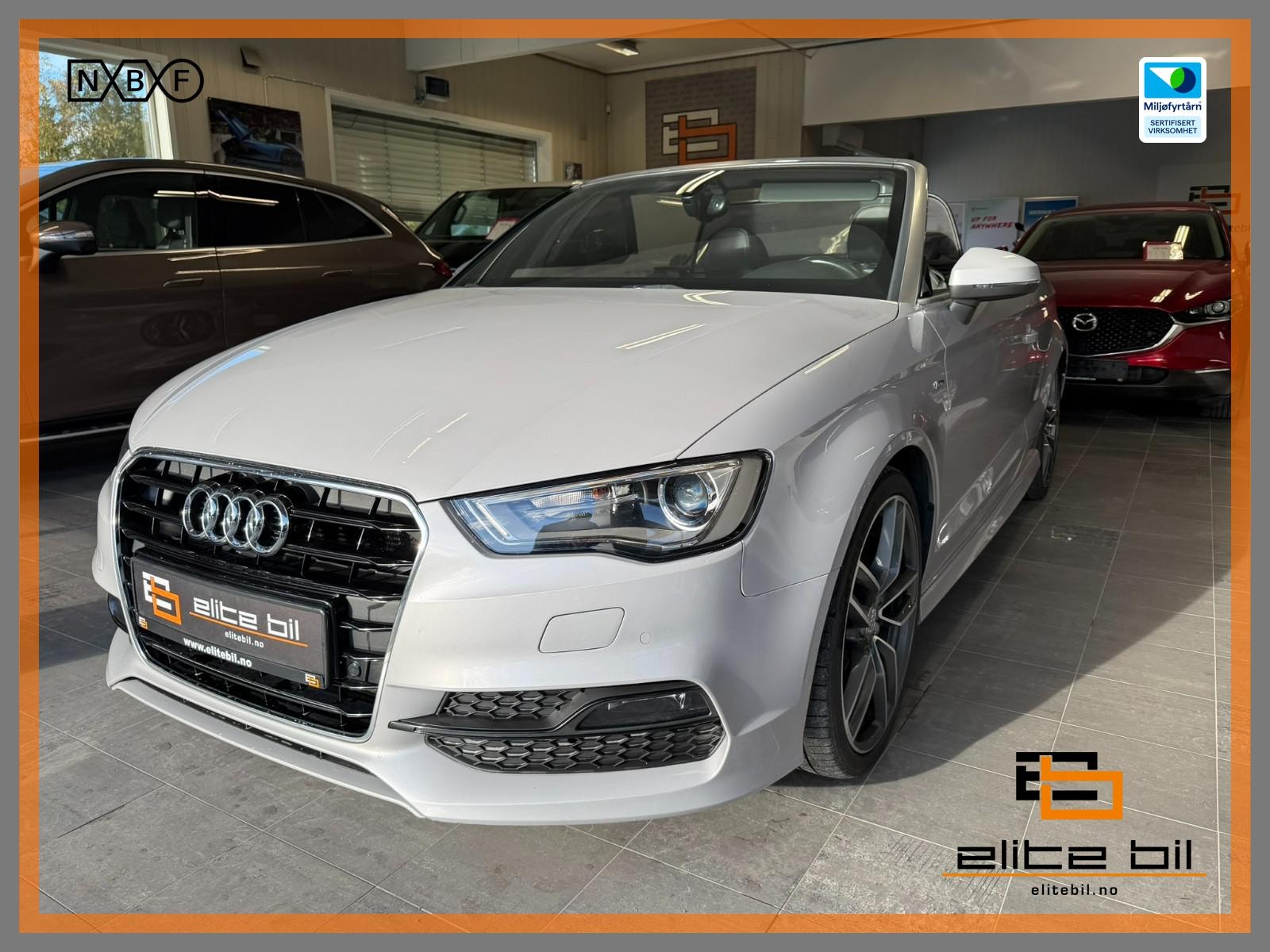 Audi A3 Cabriolet 1.4 TFSI COD Manual, 6-trins, 140ps, 2015