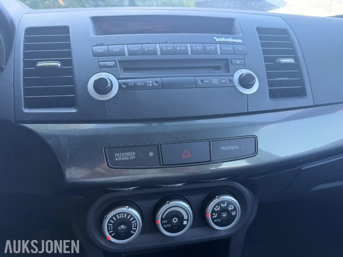 Mitsubishi Lancer 1.8 MIVEC Manual, 143hp, 2008