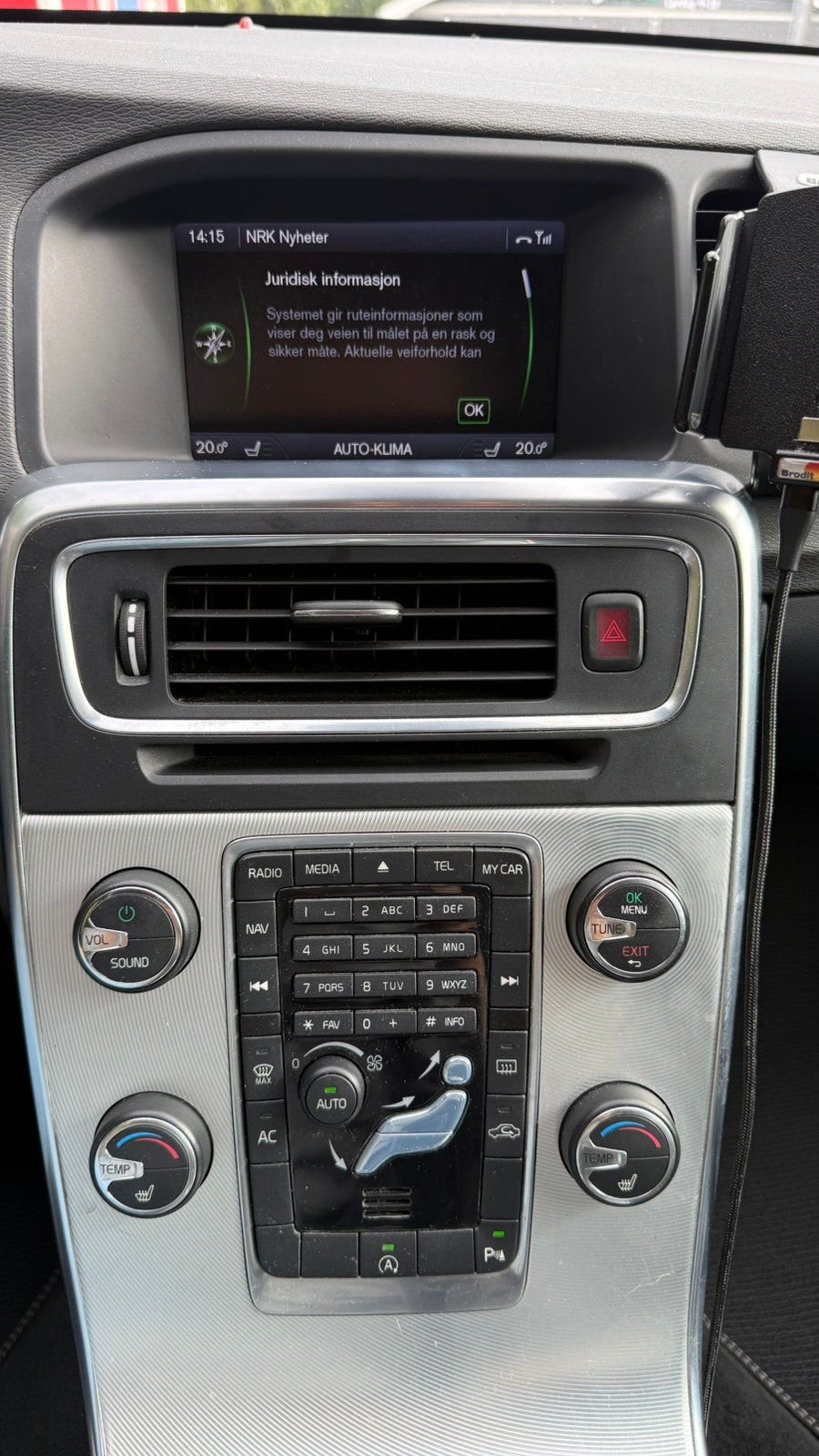 Volvo V60 D2 Powershift 6, 6-trins, 115ps, 2013