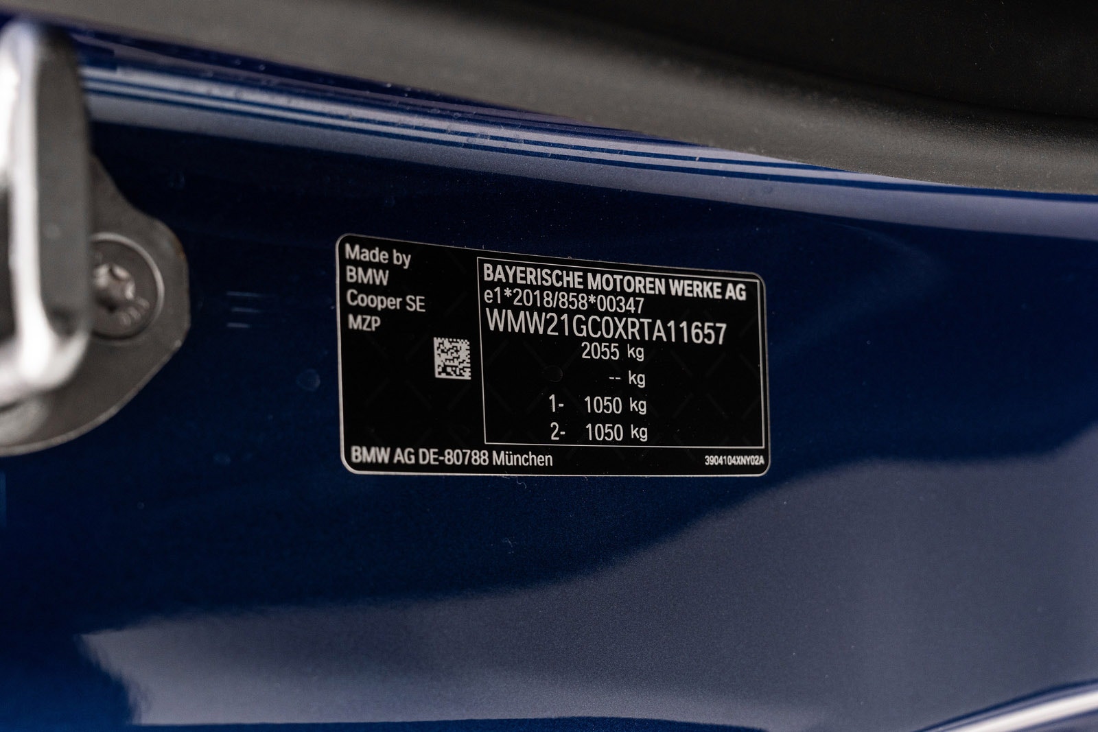 MINI Cooper SE, 218hp, 2024