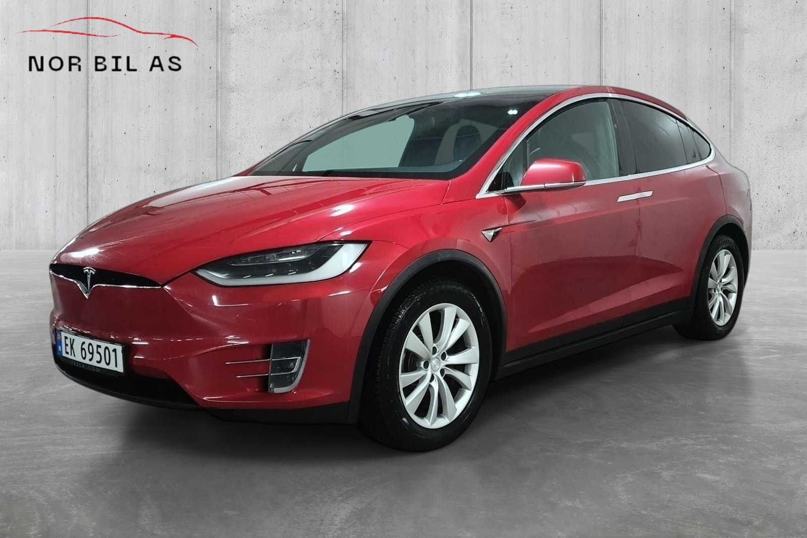 Tesla Model X 75D, 525hp, 2017