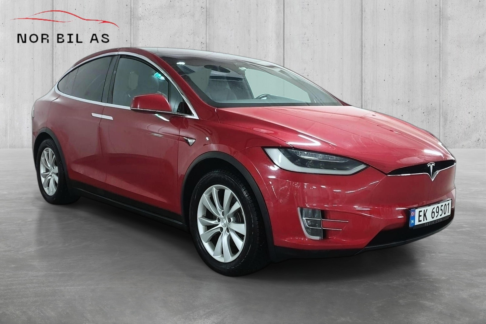 Tesla Model X 75D, 525hp, 2017