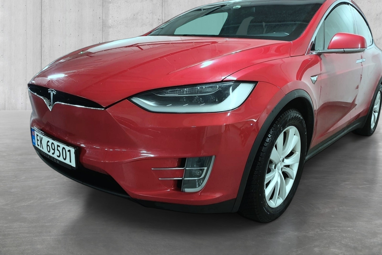 Tesla Model X 75D, 525hp, 2017