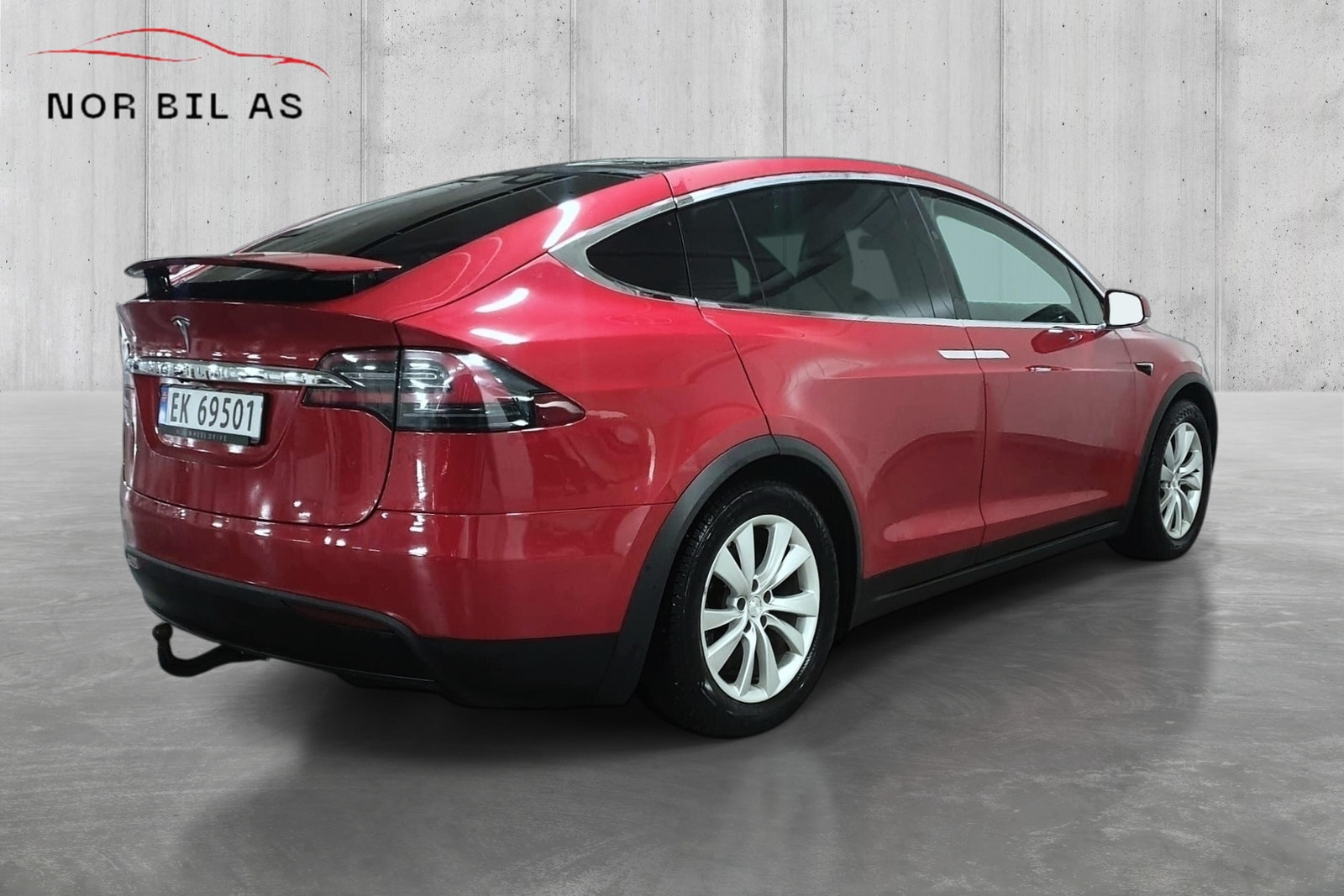 Tesla Model X 75D, 525hp, 2017