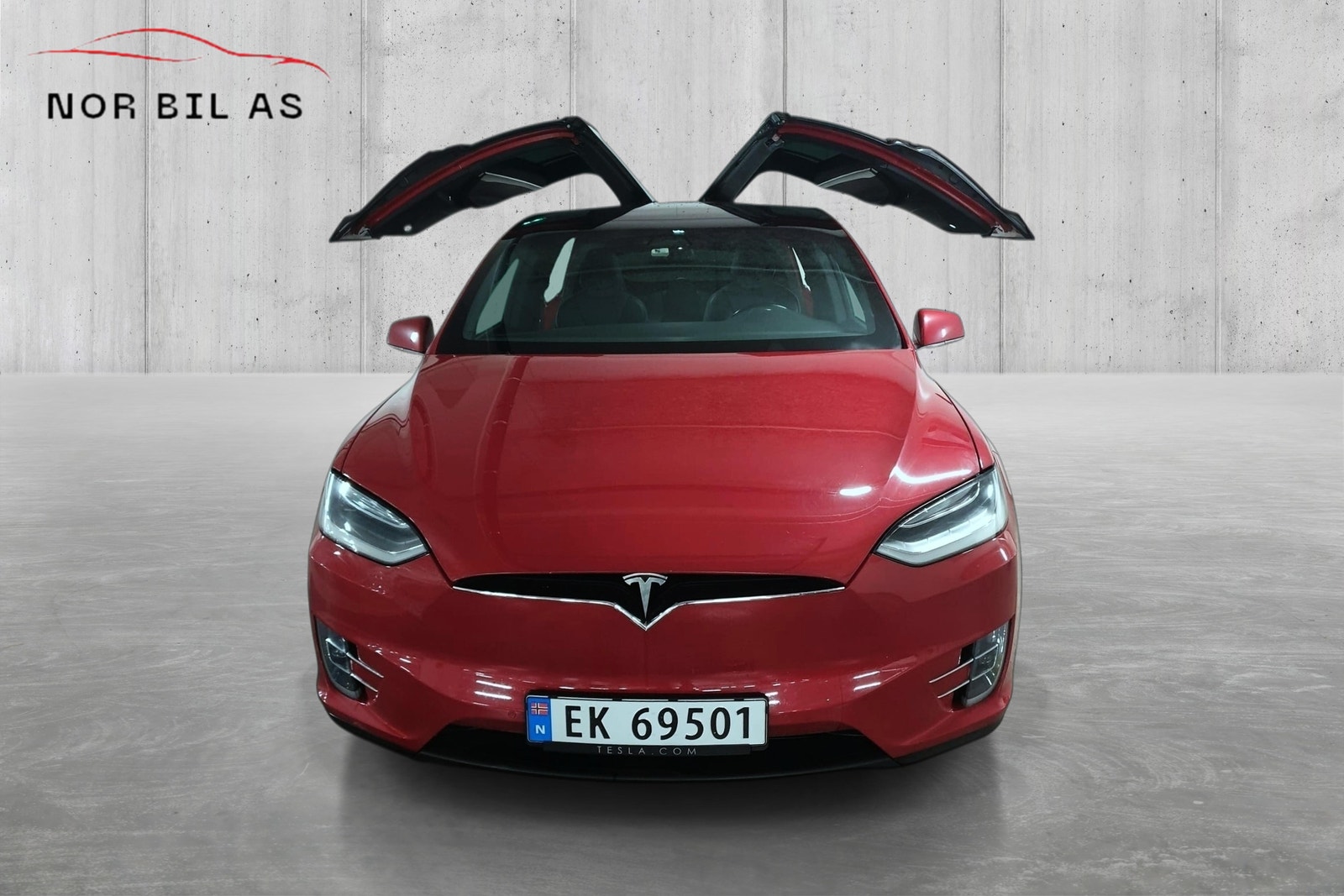 Tesla Model X 75D, 525hp, 2017