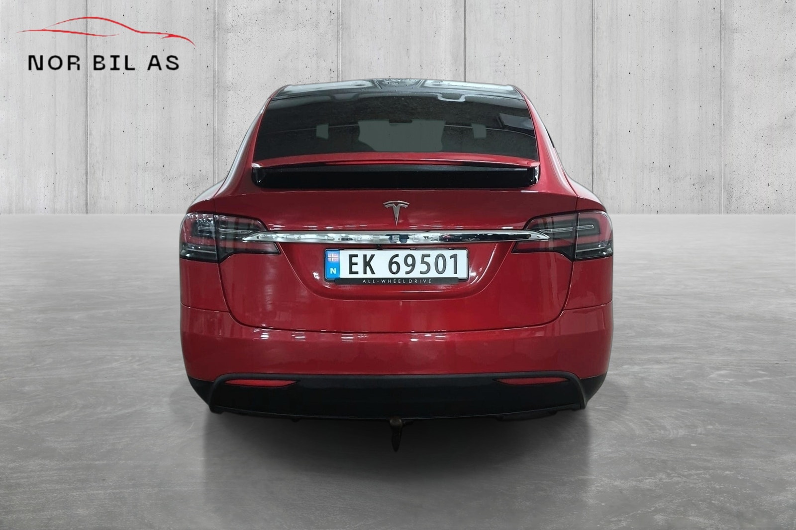 Tesla Model X 75D, 525hp, 2017