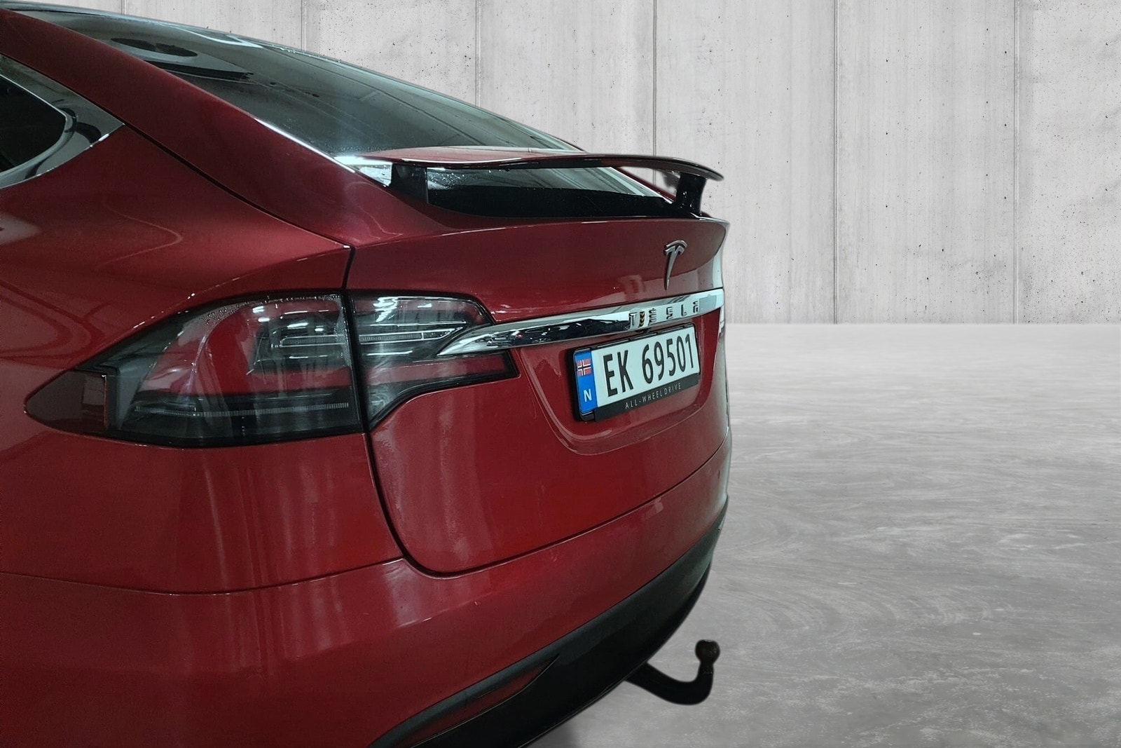 Tesla Model X 75D, 525hp, 2017