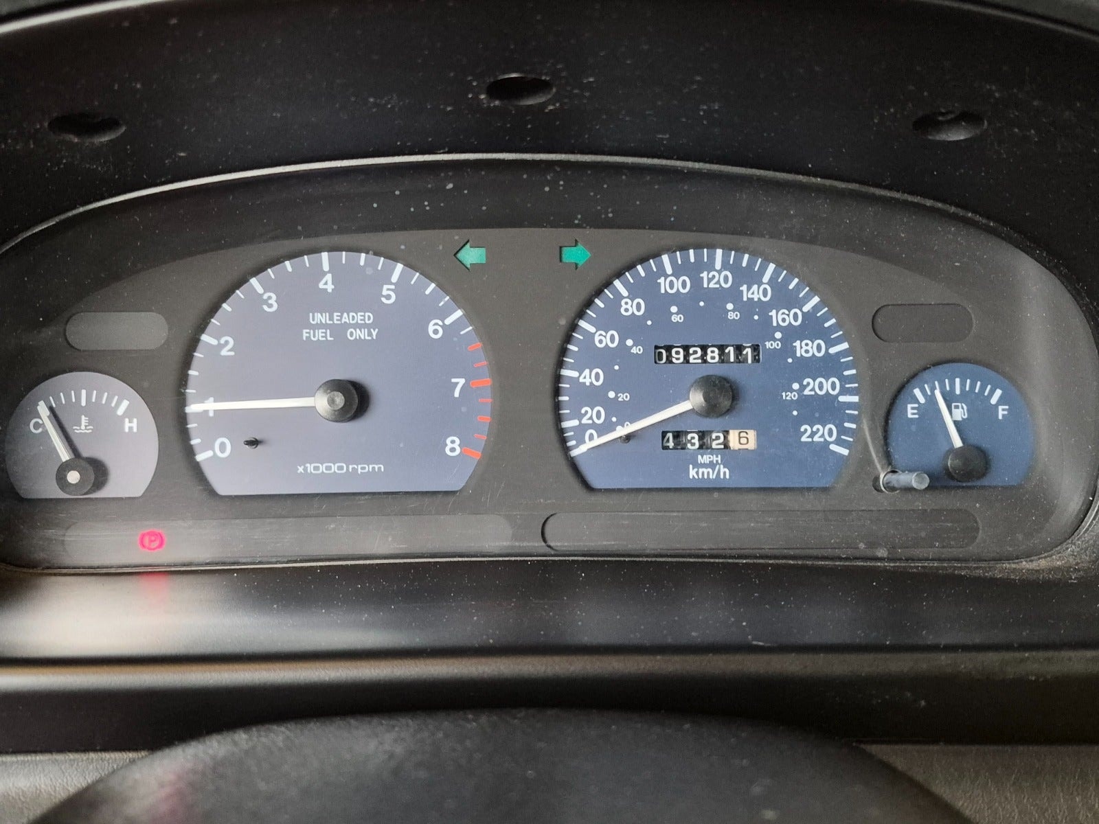 Kia Clarus 1.8 Manual, 5-trins, 116ps, 1998