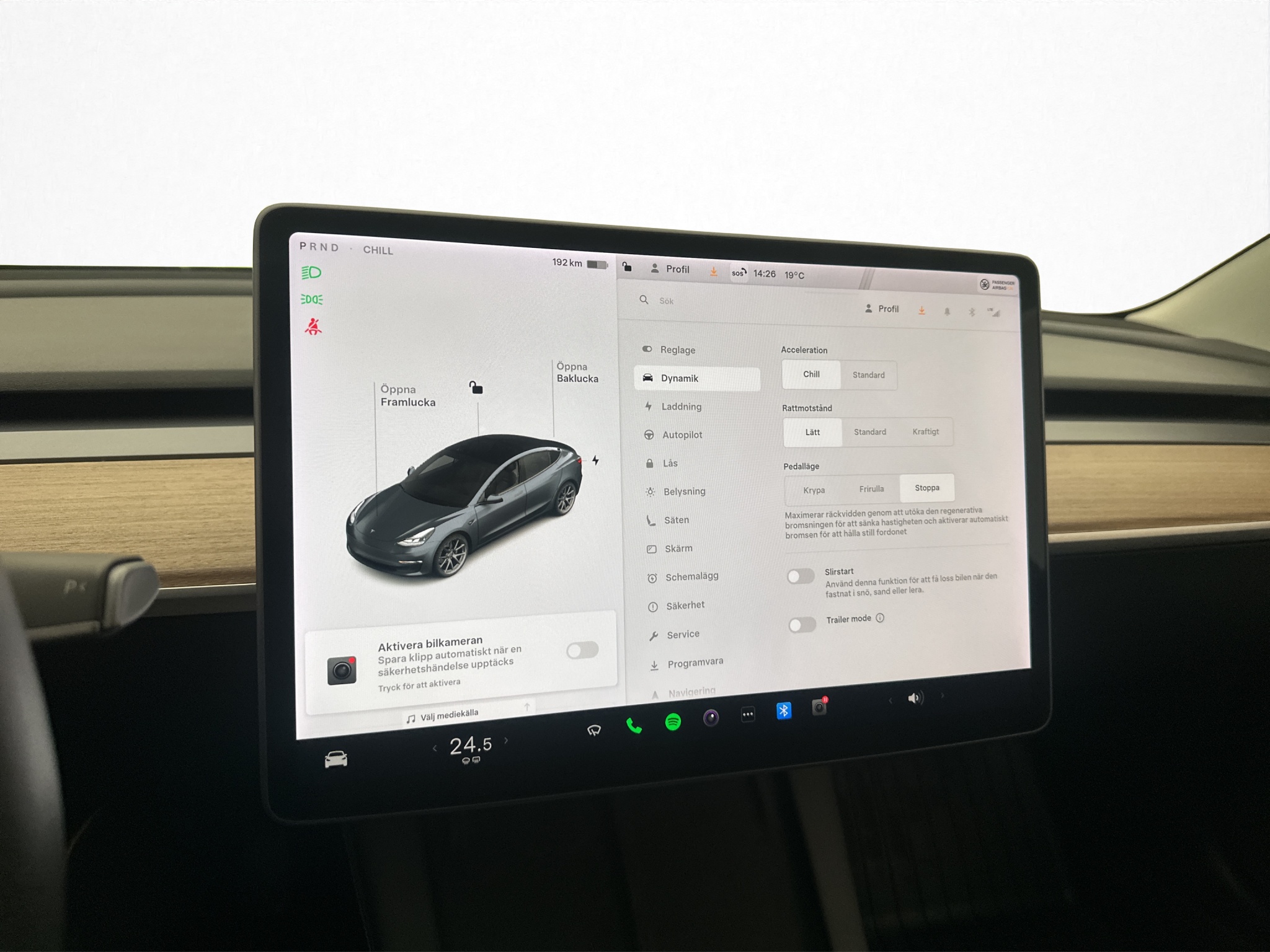 Tesla Model 3 Standard Range Plus, 325hk, 2021