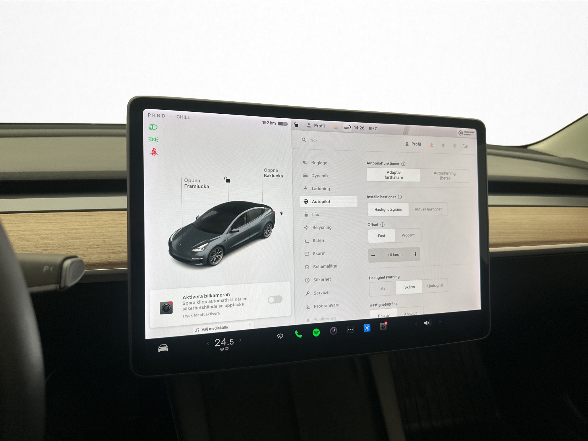 Tesla Model 3 Standard Range Plus, 325hk, 2021