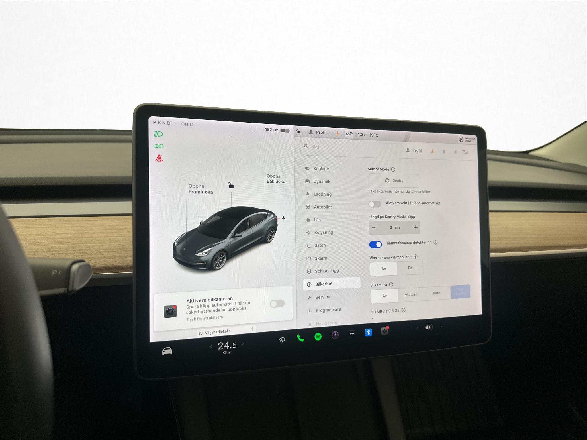 Tesla Model 3 Standard Range Plus, 325hk, 2021