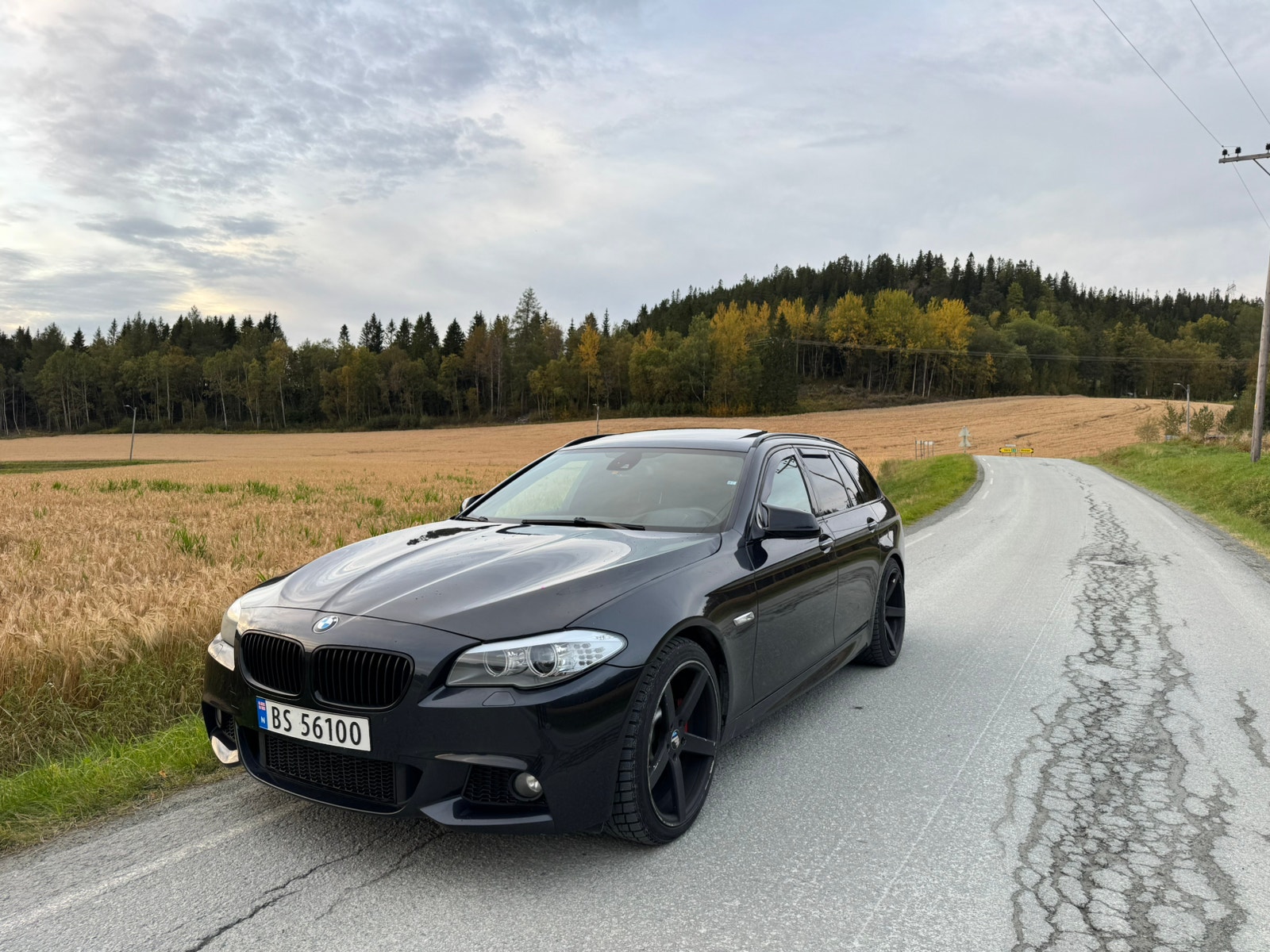 BMW 520d Touring Steptronic, 8-trinn, 163hk, 2012