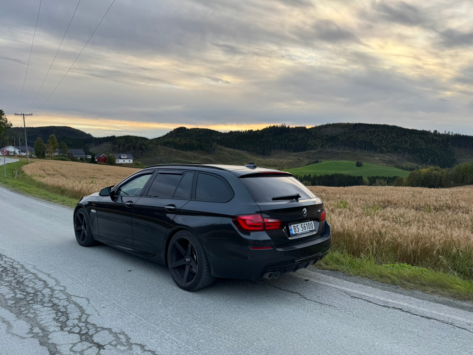 BMW 520d Touring Steptronic, 8-trinn, 163hk, 2012