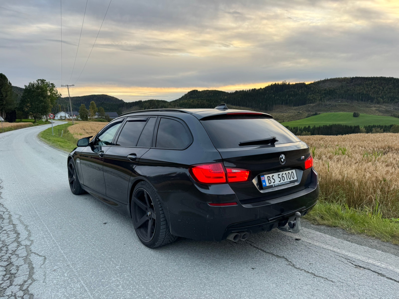 BMW 520d Touring Steptronic, 8-trinn, 163hk, 2012