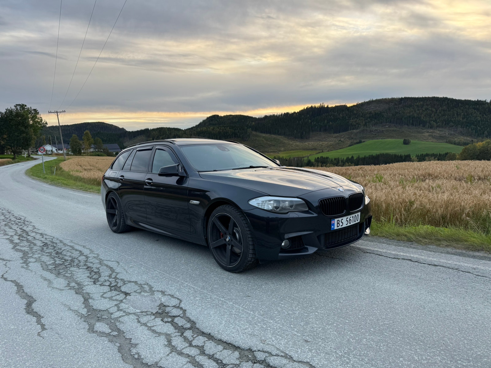 BMW 520d Touring Steptronic, 8-trinn, 163hk, 2012