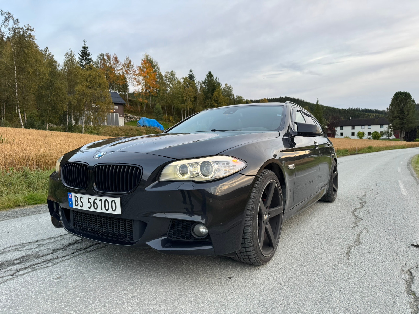 BMW 520d Touring Steptronic, 8-trinn, 163hk, 2012