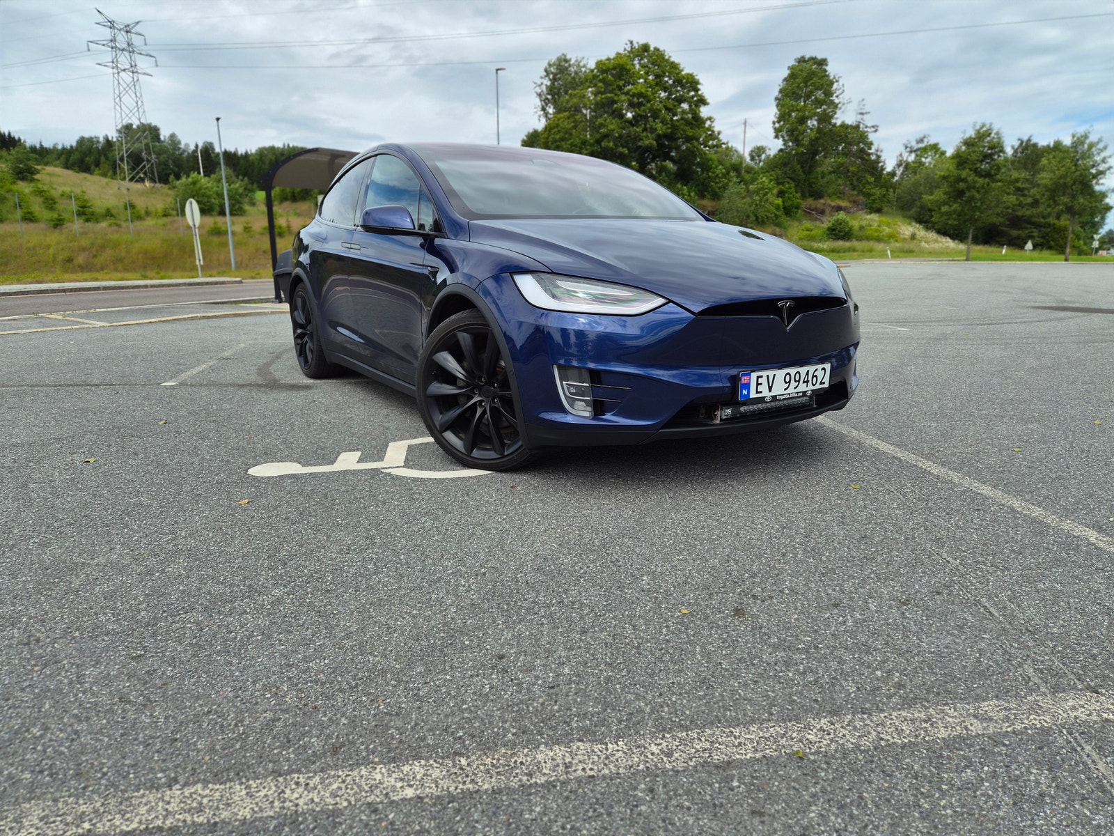 Tesla Model X Long Range, 423hp, 2019