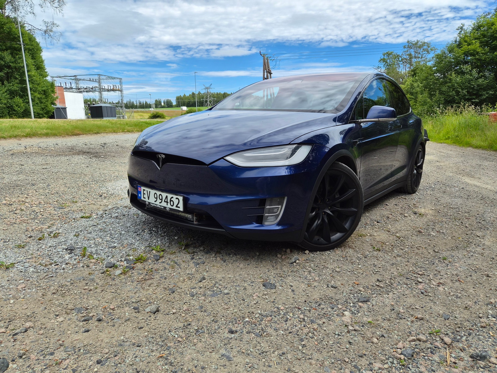 Tesla Model X Long Range, 423hp, 2019