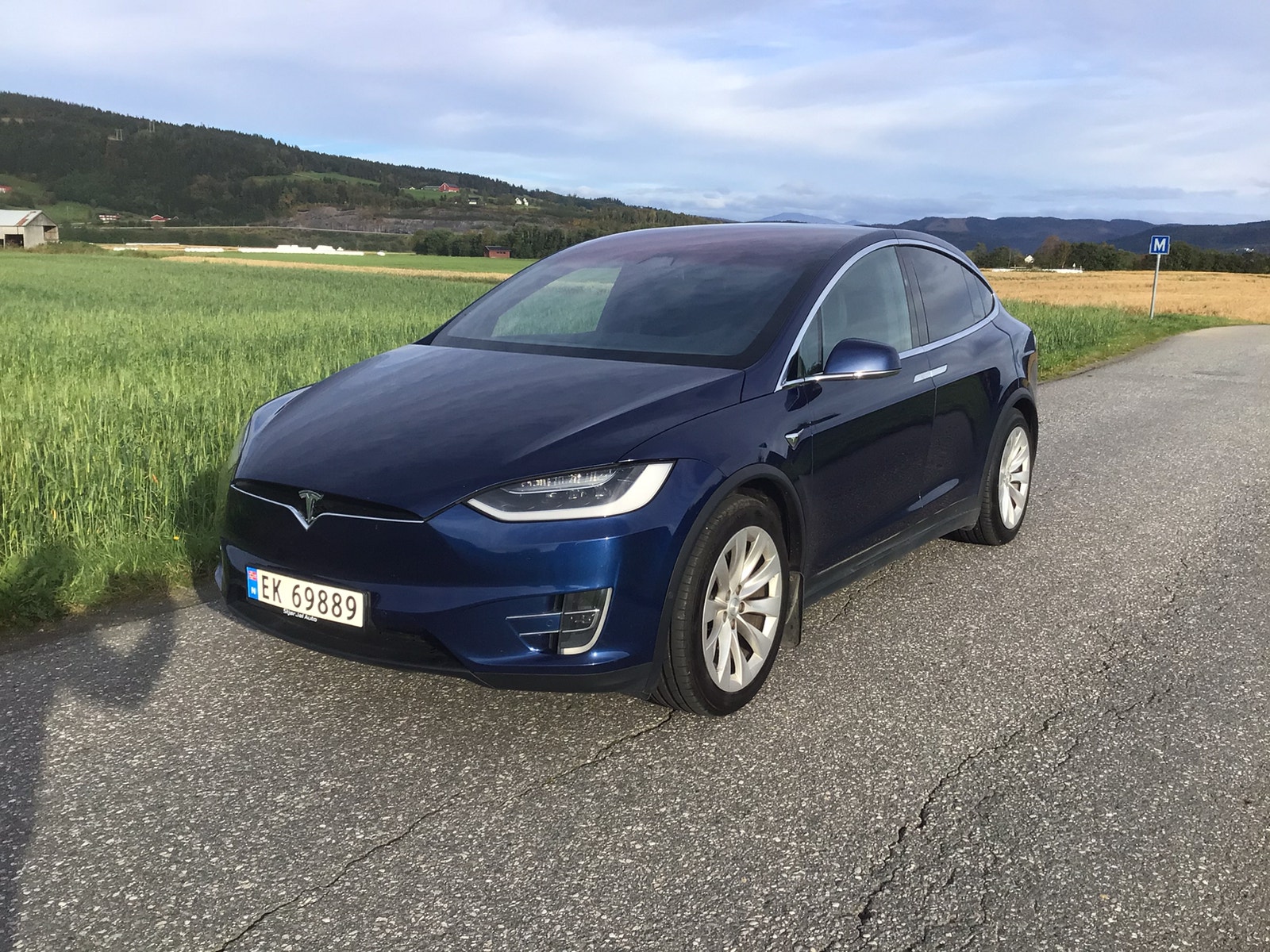 Tesla Model X 75D, 525hp, 2017