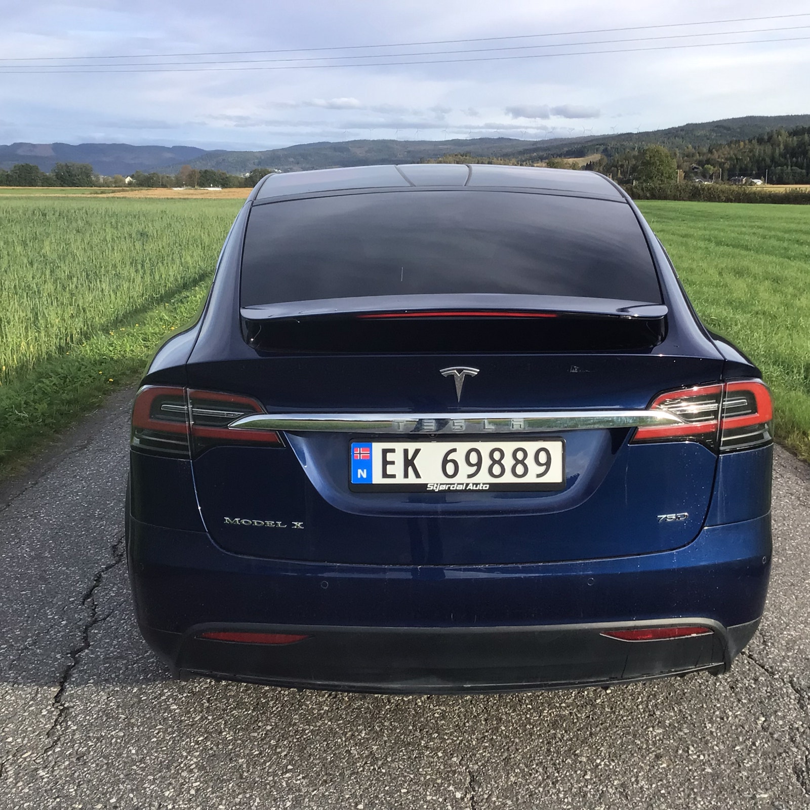 Tesla Model X 75D, 525hp, 2017