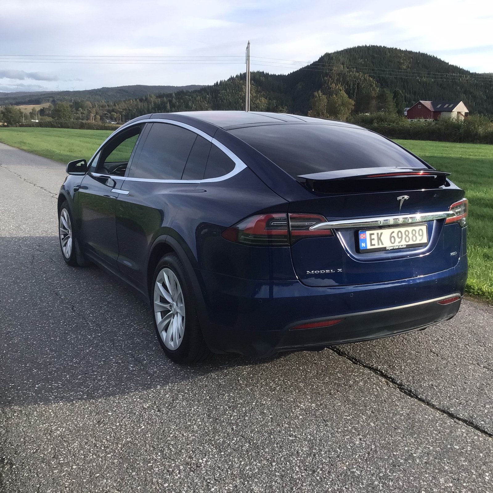 Tesla Model X 75D, 525hp, 2017