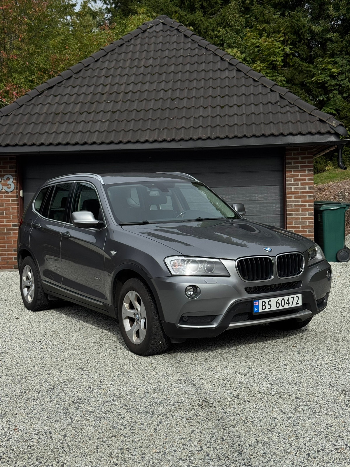 BMW X3 xDrive20d Steptronic, 8-trinn, 163hk, 2012