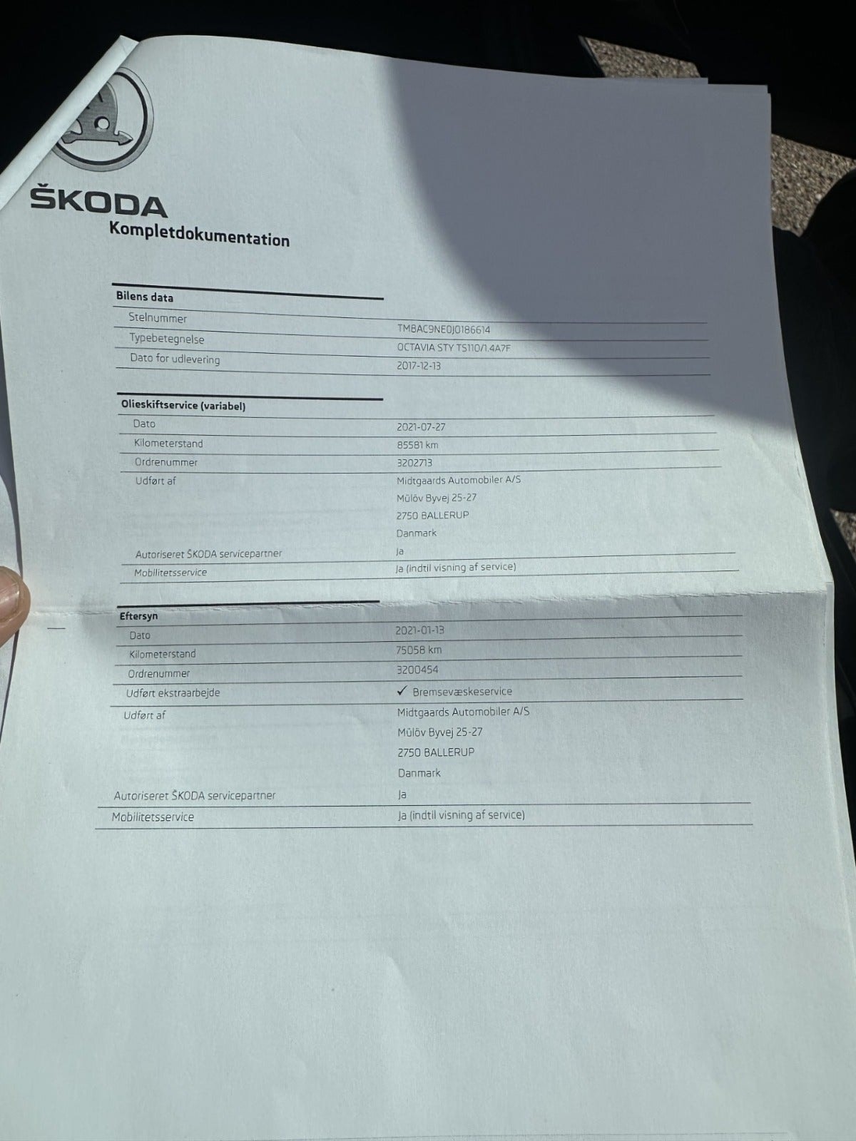 Škoda Octavia 1.4 TSI DSG Sequential, 7-trins, 150ps, 2018