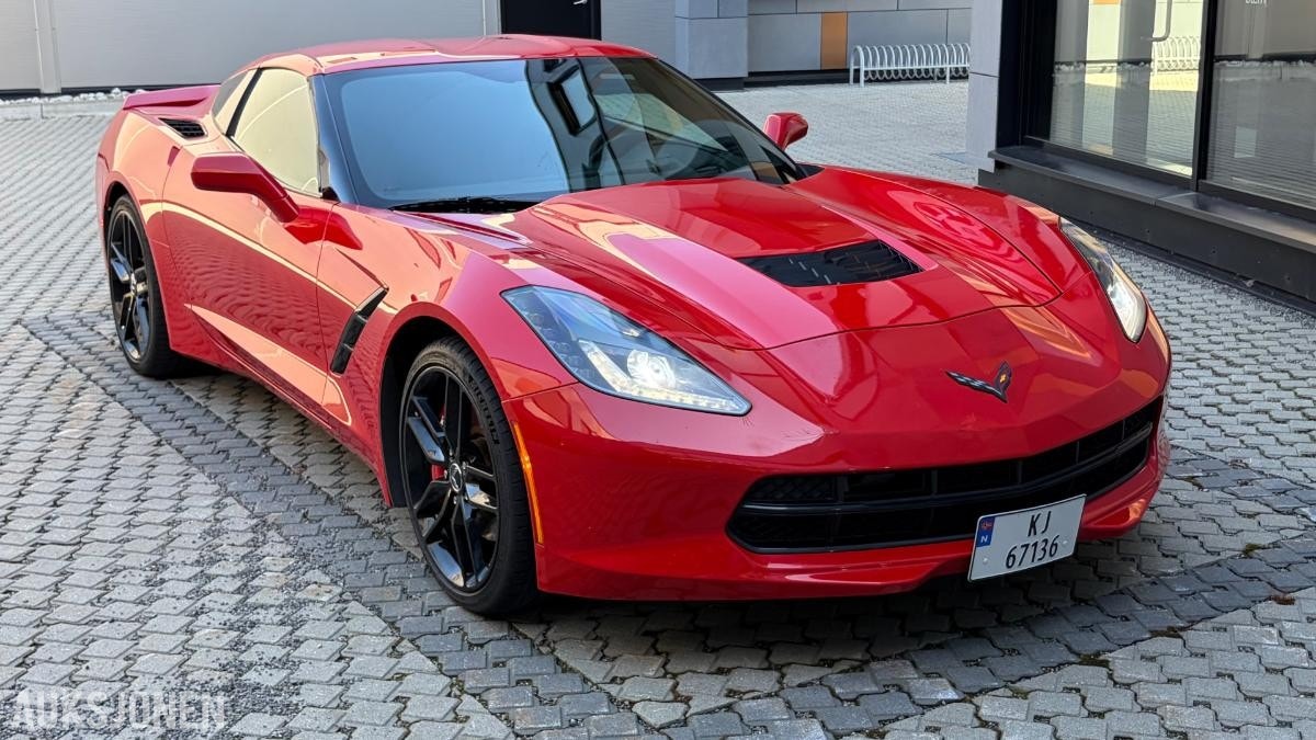 Chevrolet Corvette Stingray Automatic, 6-trins, 466ps, 2014