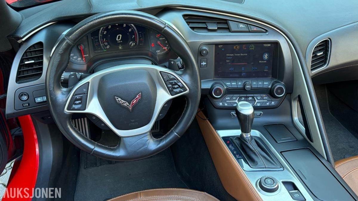 Chevrolet Corvette Stingray Automatic, 6-trins, 466ps, 2014